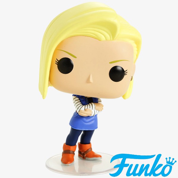 Funko POP #530 Dragonball Z Android 18 Figure, Razors Edge Collectibles